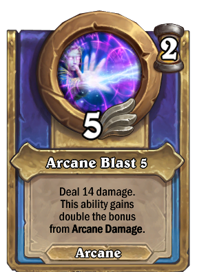 Arcane Blast 5 Card Image