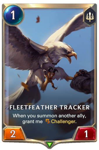 Fleetfeather Tracker Card Image