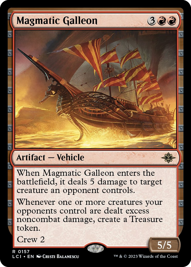 Magmatic Galleon Card Image