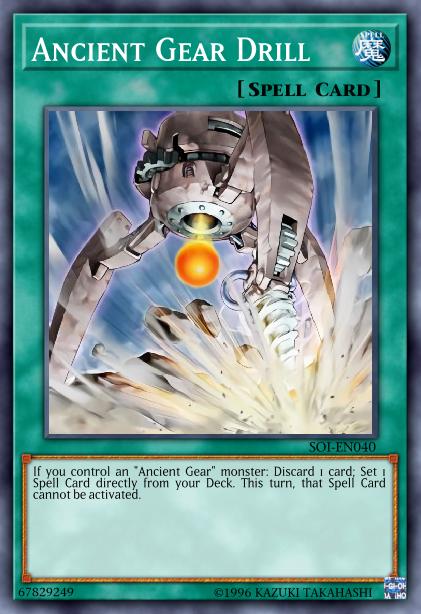 Ancient Gear Drill Card Image