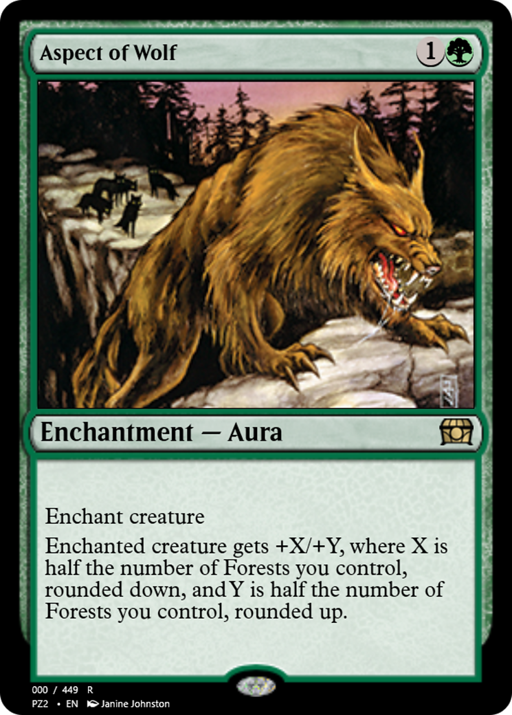 Aspect of Wolf Card Image