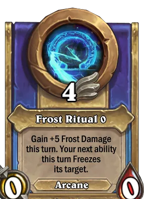 Frost Ritual {0} Card Image