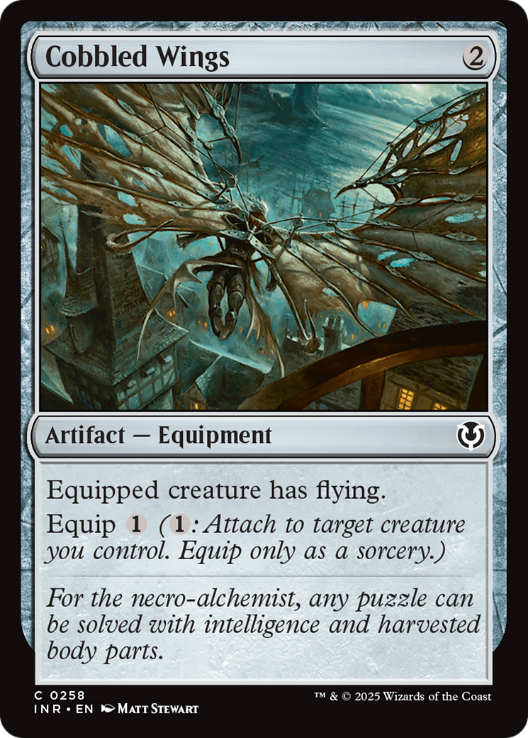 Cobbled Wings Card Image