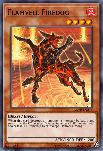 Flamvell Firedog Card Image