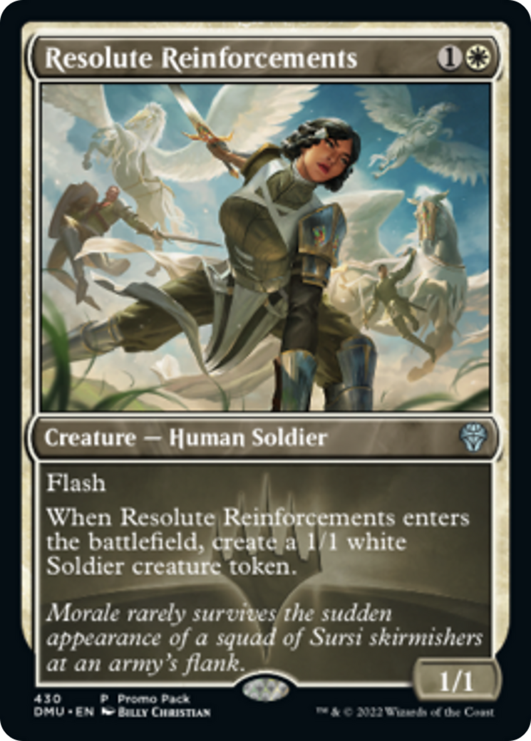 Resolute Reinforcements Card Image