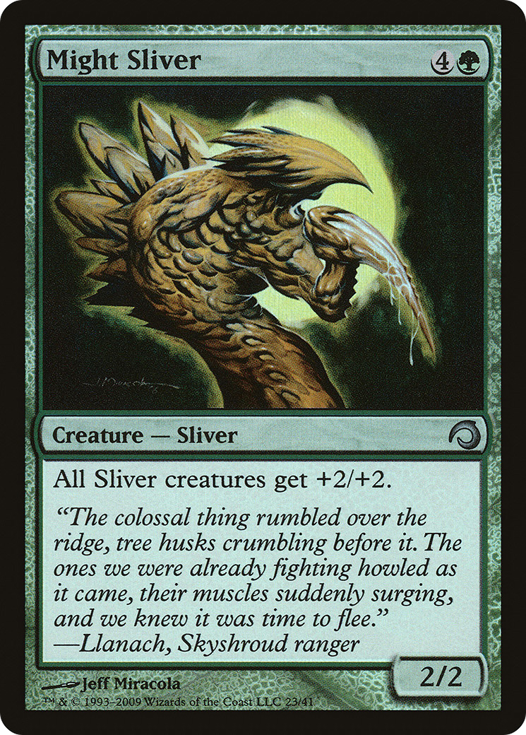 Might Sliver Card Image