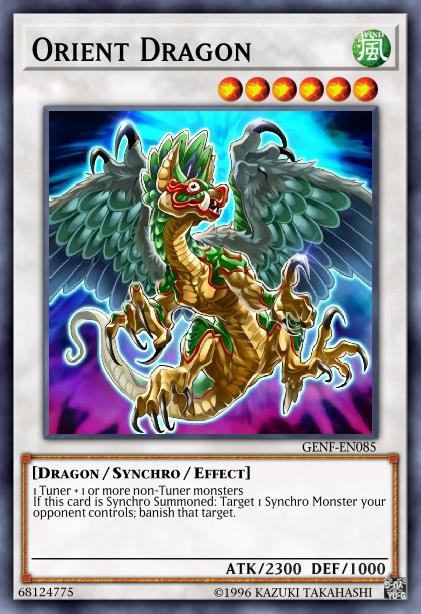 Orient Dragon Card Image