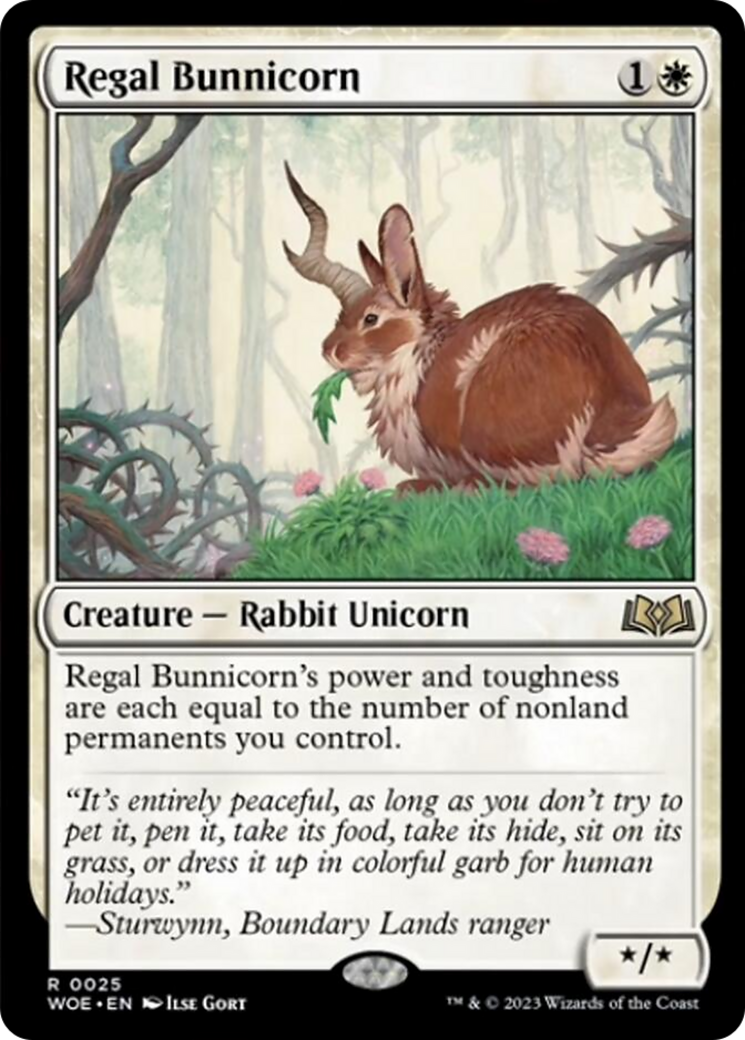 Regal Bunnicorn Card Image