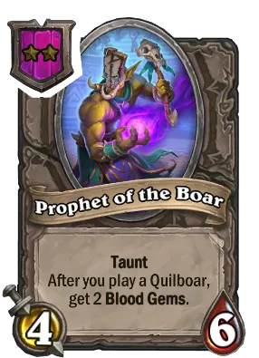 Prophet of the Boar Card Image