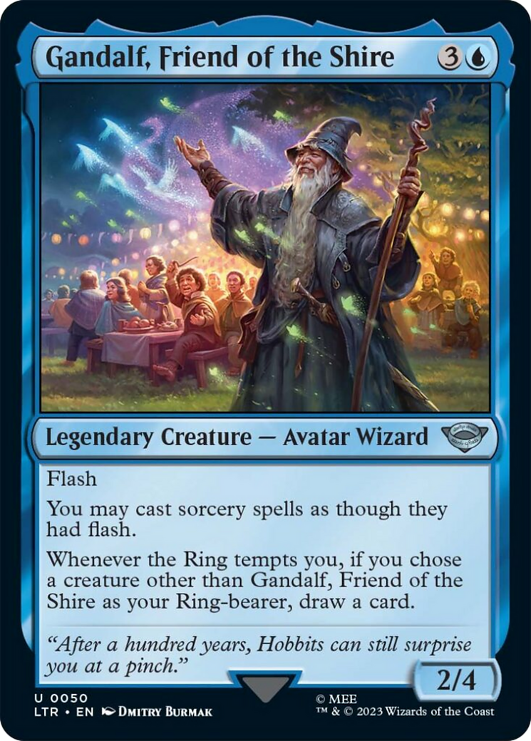 Gandalf, Friend of the Shire Card Image