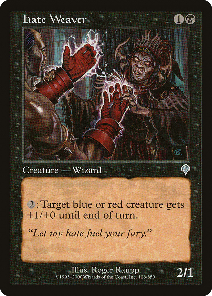 Hate Weaver Card Image