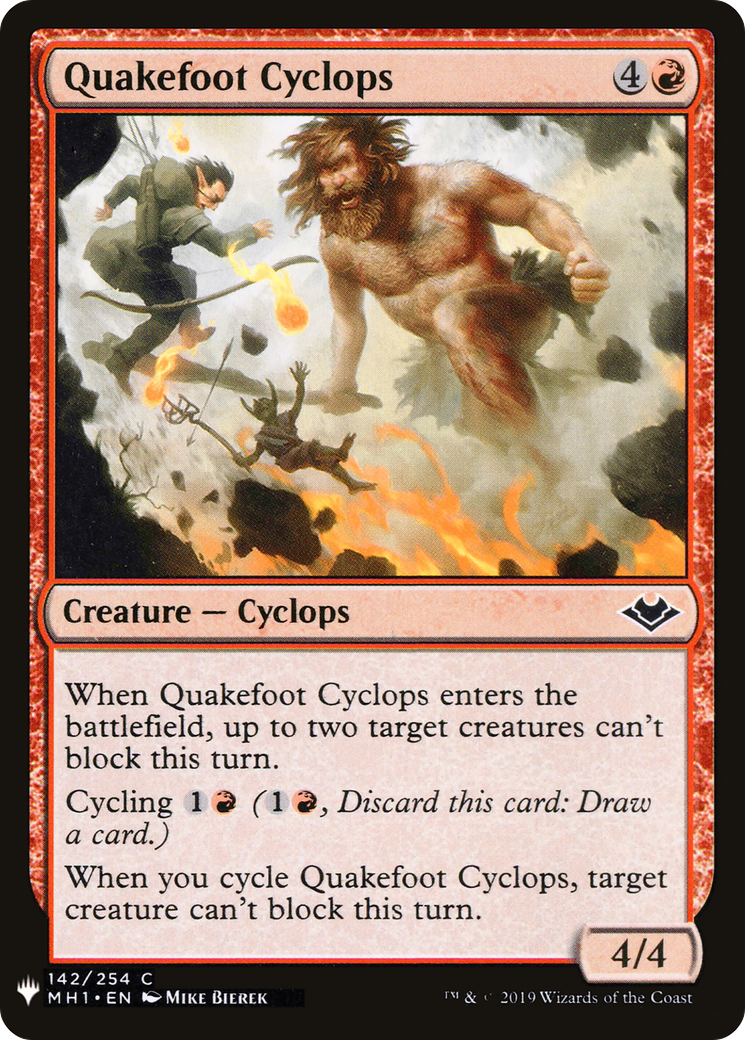 Quakefoot Cyclops Card Image