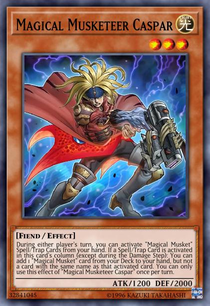 Magical Musketeer Caspar Card Image