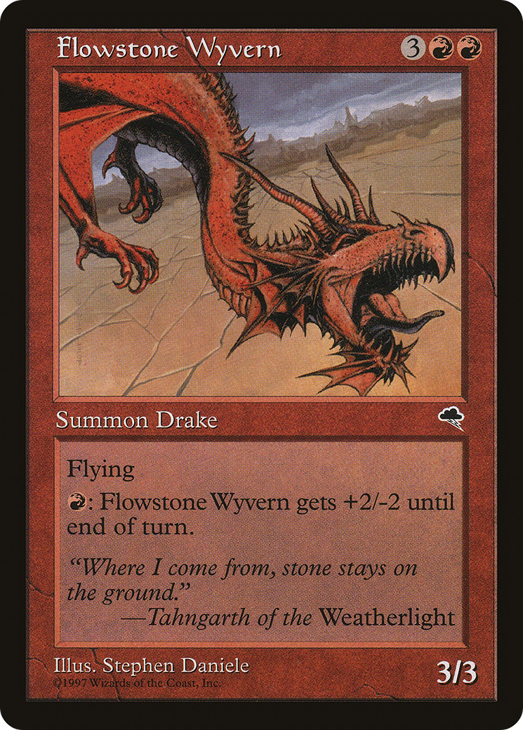 Flowstone Wyvern Card Image