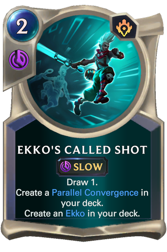 Ekko's Called Shot Card Image