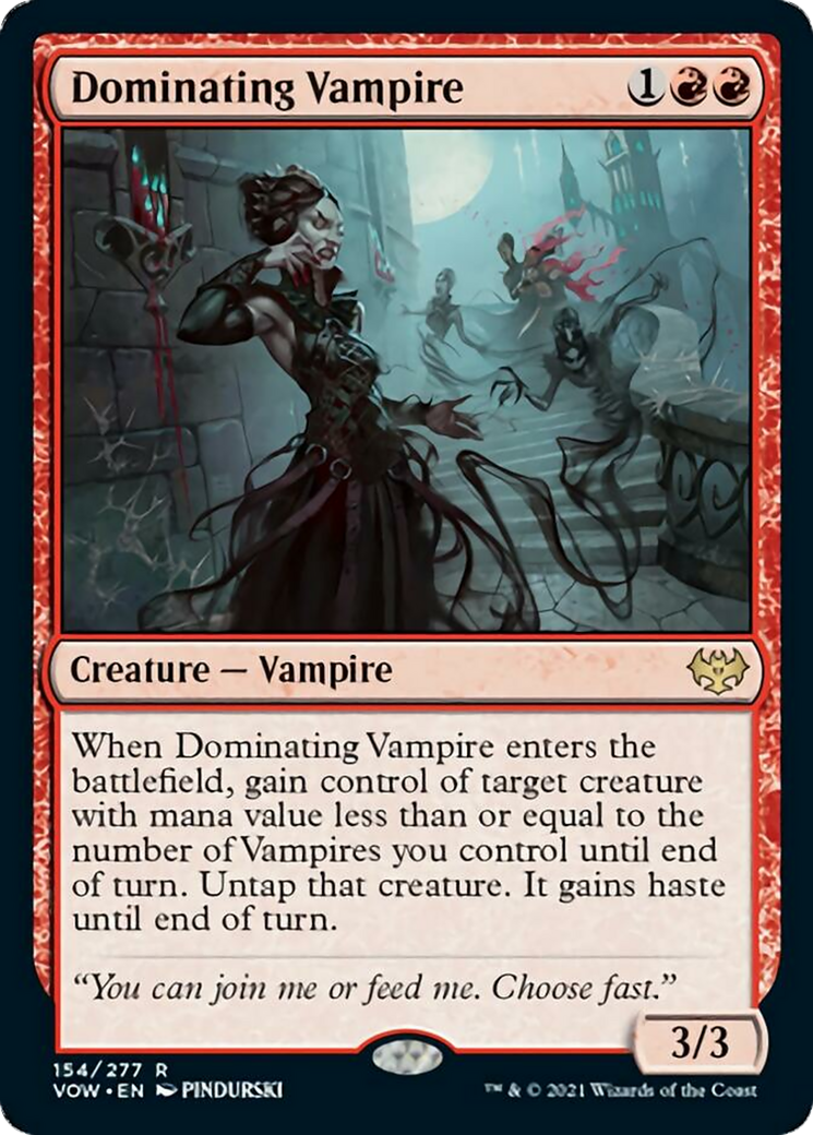 Dominating Vampire Card Image