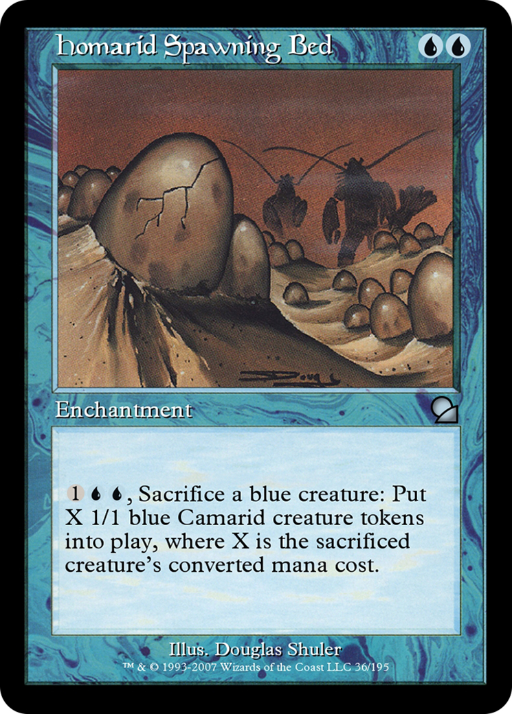 Homarid Spawning Bed Card Image