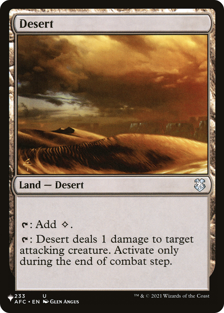 Desert Card Image