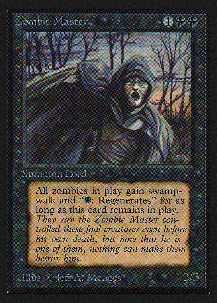 Zombie Master Card Image