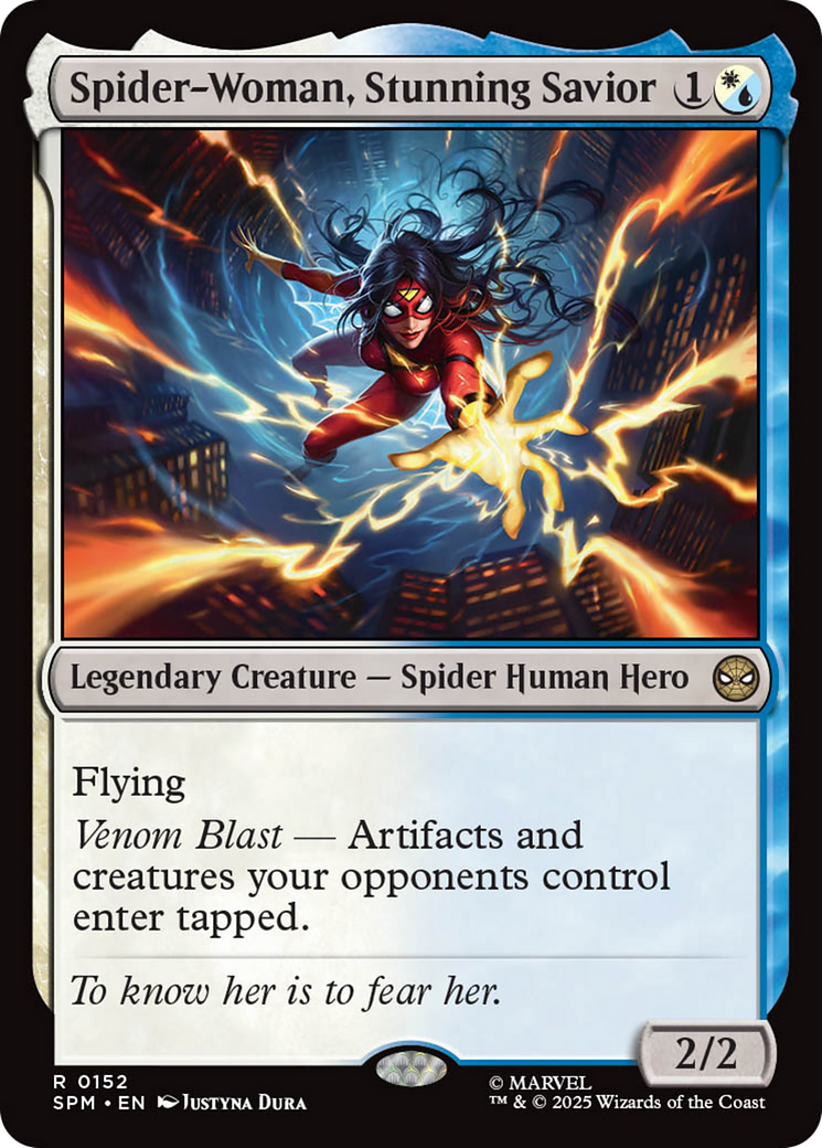 Spider-Woman, Stunning Savior Card Image