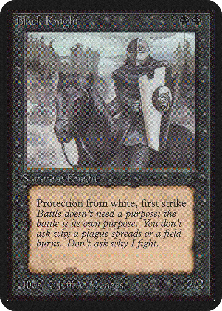 Black Knight Card Image