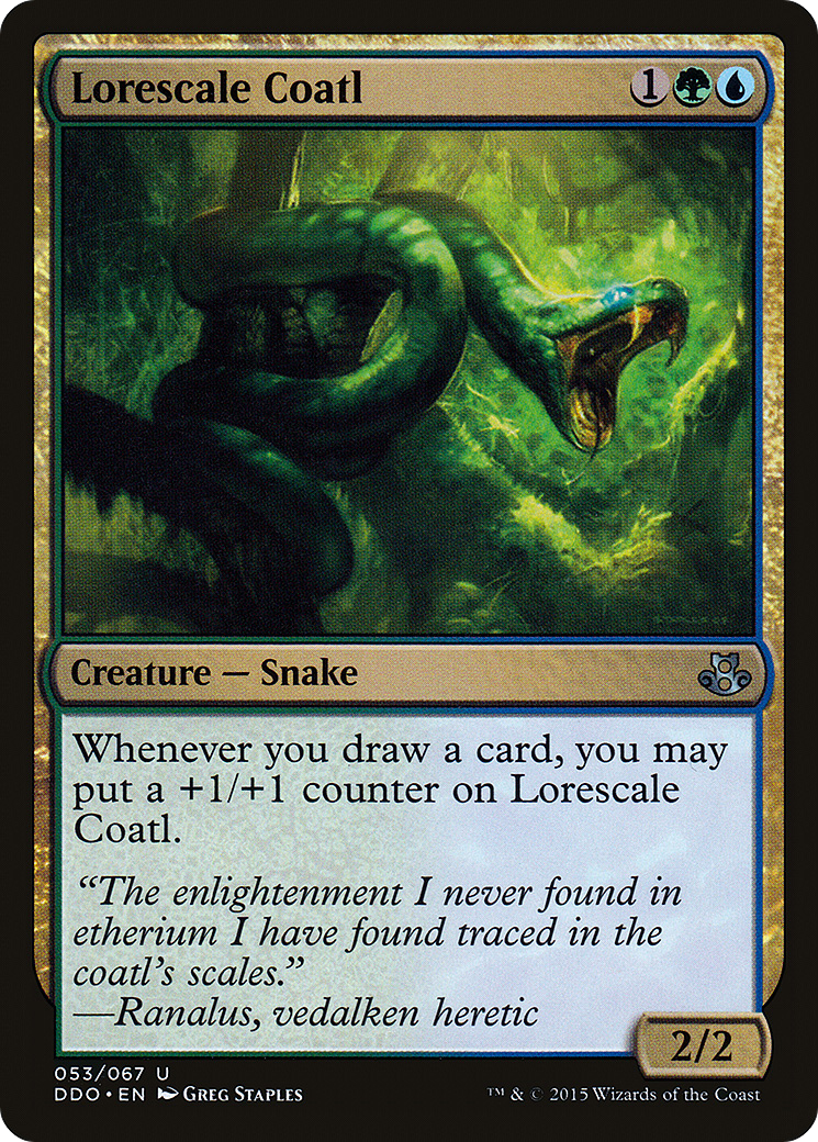 Lorescale Coatl Card Image