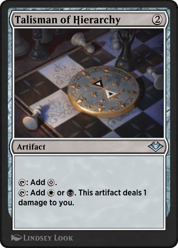 Talisman of Hierarchy Card Image
