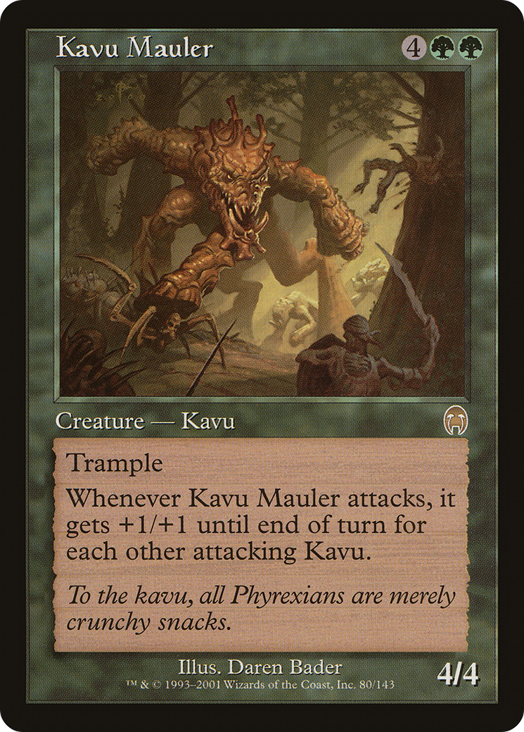 Kavu Mauler Card Image