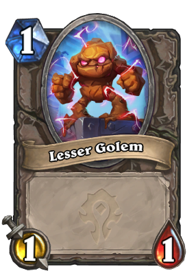 Lesser Golem Card Image
