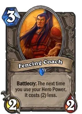 Fencing Coach Card Image