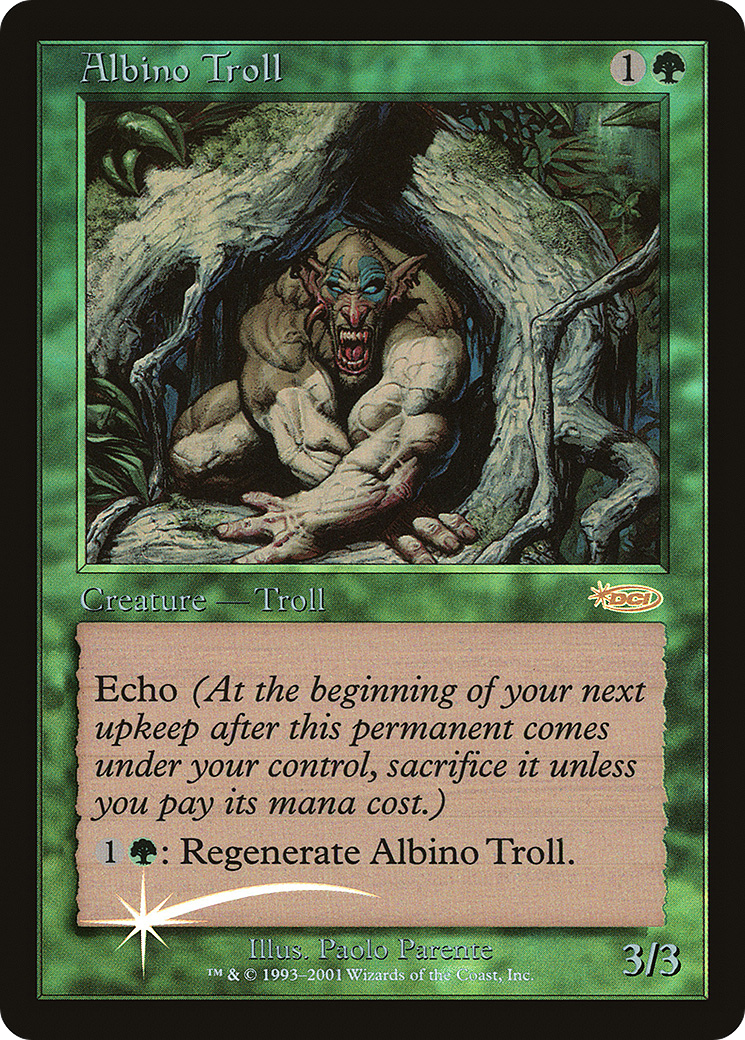 Albino Troll Card Image