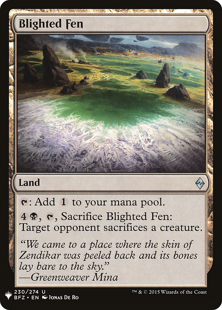 Blighted Fen Card Image