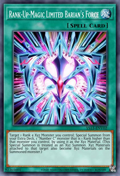 Rank-Up-Magic Limited Barian's Force Card Image