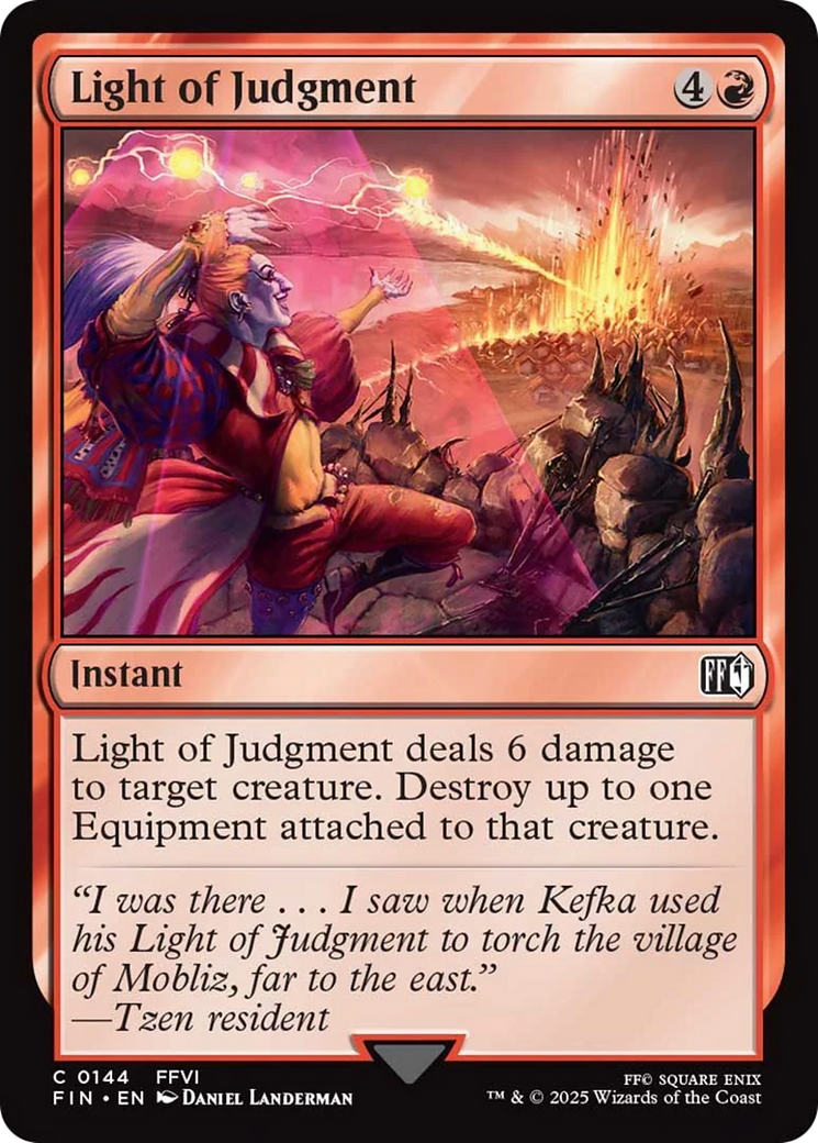 Light of Judgment Card Image