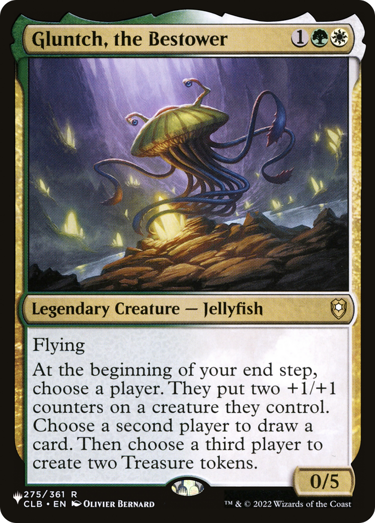 Gluntch, the Bestower Card Image