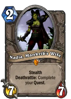 Nadia, Mankrik's Wife Card Image