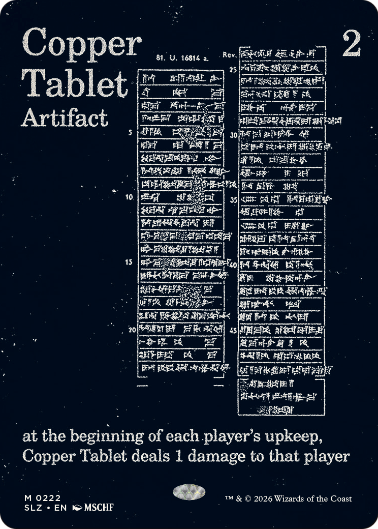 Copper Tablet