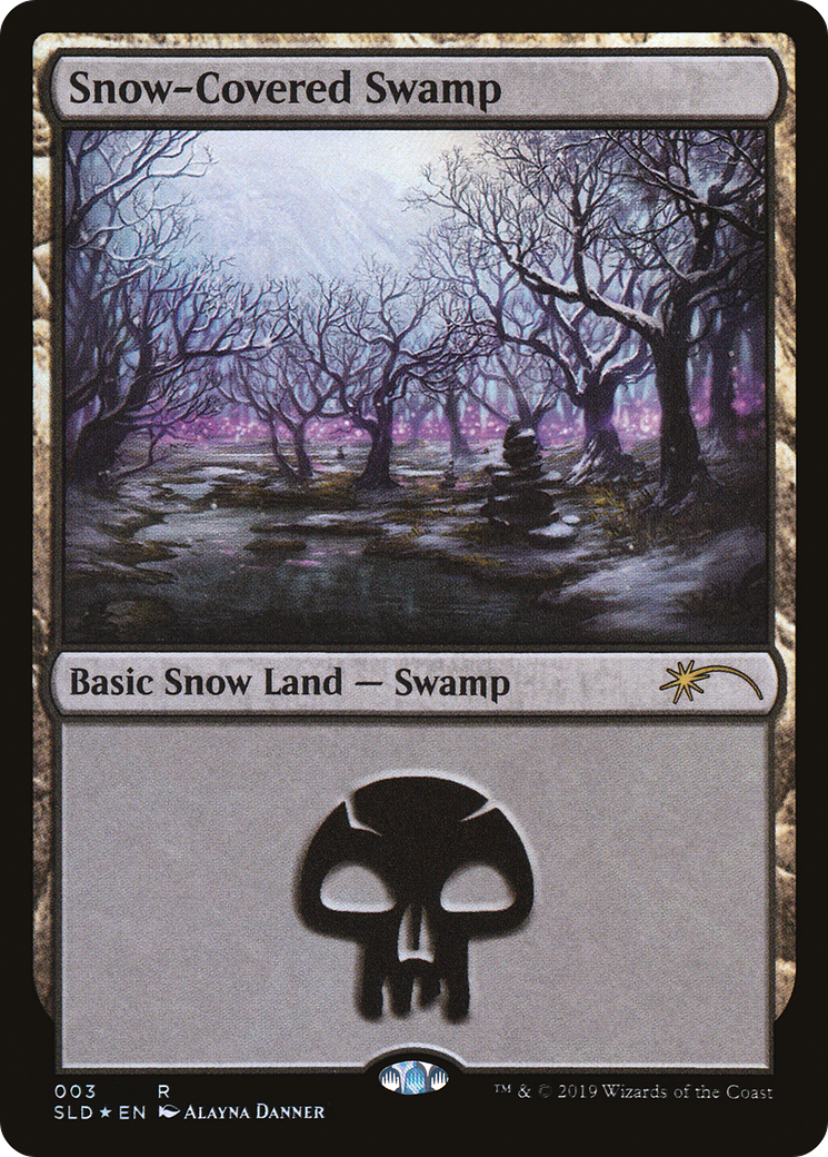 Snow-Covered Swamp Card Image