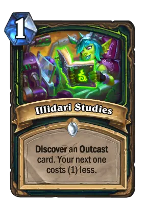 Illidari Studies Card Image