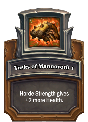 Tusks of Mannoroth 1 Card Image
