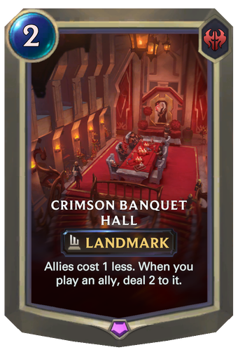 Crimson Banquet Hall Card Image