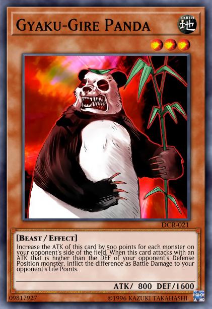 Gyaku-Gire Panda Card Image