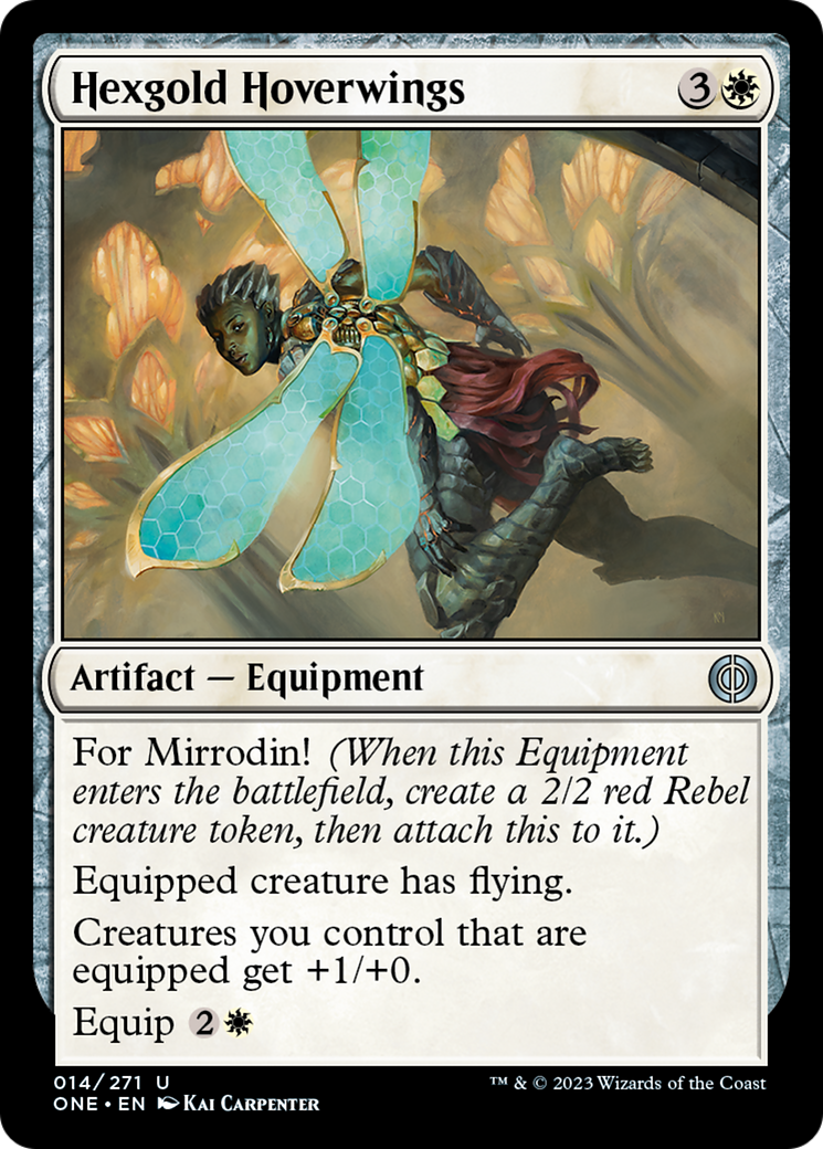 Hexgold Hoverwings Card Image