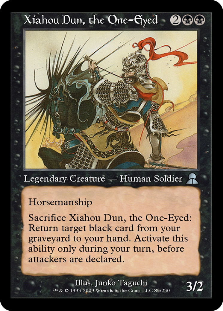 Xiahou Dun, the One-Eyed Card Image