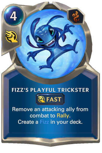 Fizz's Playful Trickster Card Image