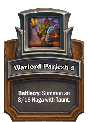 Warlord Parjesh 2 Card Image