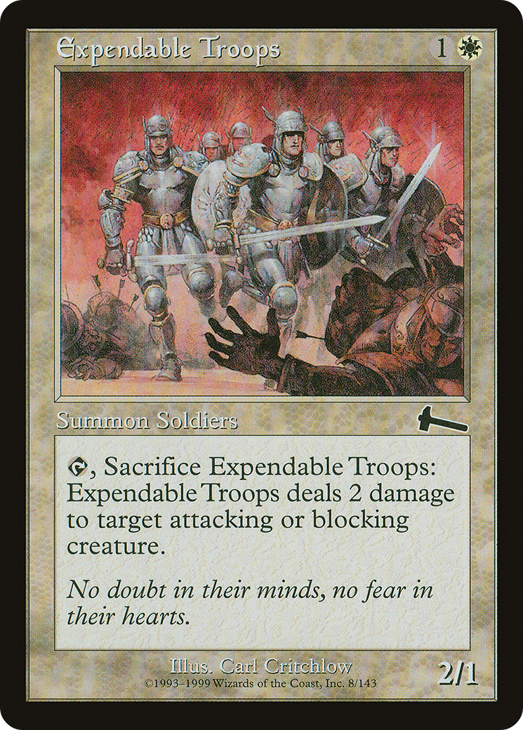 Expendable Troops Card Image