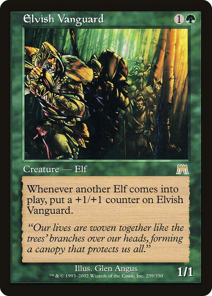 Elvish Vanguard Card Image