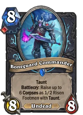 Boneguard Commander Card Image