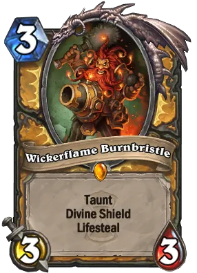 Wickerflame Burnbristle Card Image